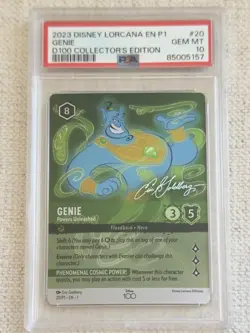 Lorcana D100 Collector Edition Promo Complete Set of 6, All PSA 10 Disney 100 - Image 4