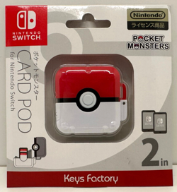 Official Japanese Exclusive Nintendo Switch 2 Card Pod Game Case 3DS Pokemon #6 - Image 1