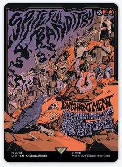 MTG - Lord of the Rings - NM - POSTER (5 CARDS). #'s 731, 733, 735, 737, 738. - Image 1