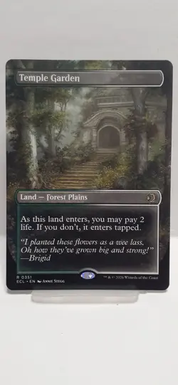 TEMPLE GARDEN (BORDERLESS) LORWYN ECLIPSED MAGIC THE GATHERING MTG 351 - Image 1
