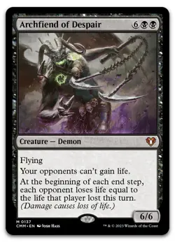 Archfiend of Despair #137 (NM) Commander Masters CMM Magic MTG - Image 1