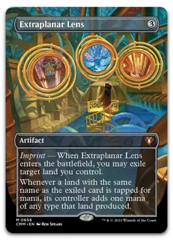 Extraplanar Lens (Borderless) #656 (NM) Commander Masters CMM Magic MTG - Image 1