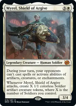 MTG Myrel, Shield of Argive NM-Mint The Brothers' War - Image 1