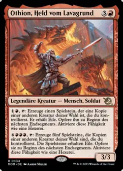 Orthion, Hero of Lavabrink R March of the Machine 334 NM - Image 1