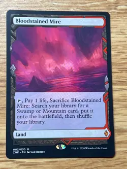 Bloodstained Mire [Zendikar Rising Expeditions] - Near Mint MTG Single - Image 1