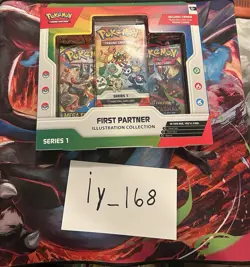 Pokemon TCG First Partner Illustration Collection Series 1 Promo Box Sealed - Image 1