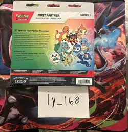 Pokemon TCG First Partner Illustration Collection Series 1 Promo Box Sealed - Image 2