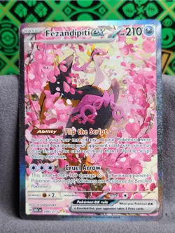 Pokemon TCG Fezandipiti Ex 288/217 Special Illustration Rare Ascended Heroes - Image 1