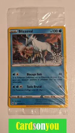 Pokemon 2022 ° EB11 ° Origine Perdue ° Blizzeval ° 051/196 Promo scelle - Image 1