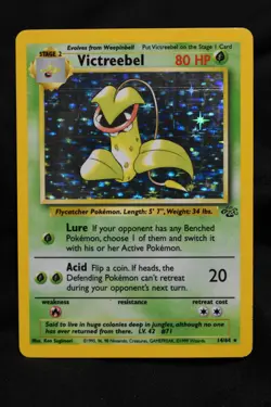 Victreebel 14/64 LP Jungle Holo Unlimited Pokemon TCG - Image 1