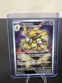 Alakazam Pokemon Mega Evolution ETB promo card - Image 1