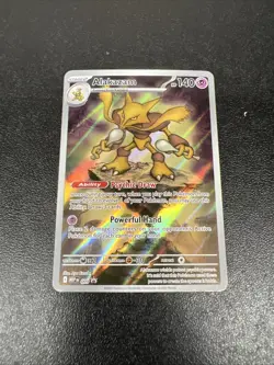 Alakazam Pokemon Mega Evolution ETB promo card - Image 3