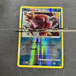 Nintendo Pokemon TCG Magikarp 65/100 Stormfront Reverse Holo Common Basic Card - Image 1