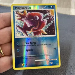 Nintendo Pokemon TCG Magikarp 65/100 Stormfront Reverse Holo Common Basic Card - Image 2