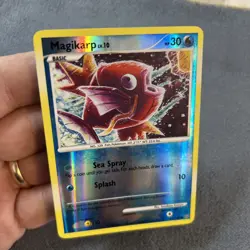 Nintendo Pokemon TCG Magikarp 65/100 Stormfront Reverse Holo Common Basic Card - Image 4