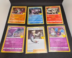 25th anniversary pokemon 6 card holo rare lot - Image 2