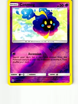 Cosmog 99/236 Common Cosmic Eclipse Pokemon Reverse Holo Lightly Played - Image 1