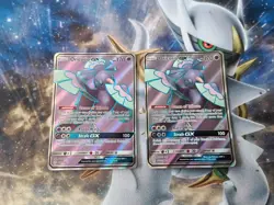Pokemon TCG Cosmic Eclipse Oricorio GX Full Art 217/236 NM - Image 1