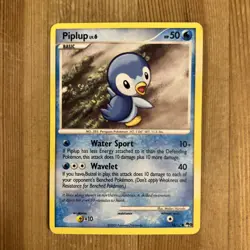 Piplup POP9 16/17 MP Promo - Pokemon Cards - Image 1