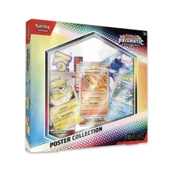 4x Pokemon TCG SV8.5 Prismatic Evolutions Poster Collection Box Factory Sealed - Image 1