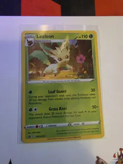 Pokemon Leafeon Promo Holo SWSH191 Sword & Shield - Image 1