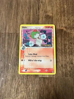 Ralts 61/101 Dragon Frontiers Reverse Holo Stamped NM/LP Pokemon TCG - Image 1