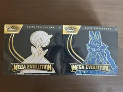 Pokemon Mega Evolution Elite Trainer Box Gardevoir Lucario Sealed - Image 1