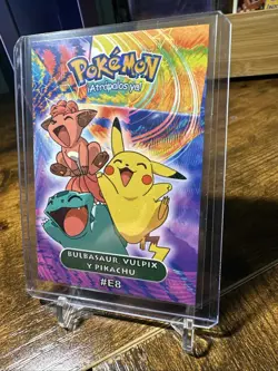 Pokemon Electric #E8 Bulbasaur Vulpix Pikachu Holo - Image 2