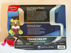 NEW Pokemon TCG Tsareena ex Premium Collection Box, Factory Sealed **Damaged Box - Image 5