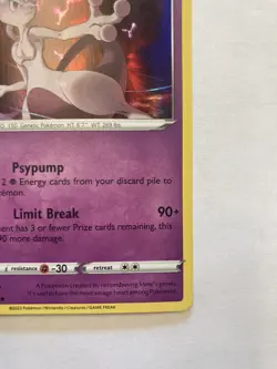 Pokemon TCG Mewtwo Crown Zenith 059/159 Holo Holo Rare - Image 4
