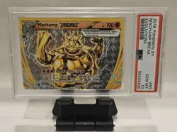 2016 POKEMON XY EVOLUTIONS MACHAMP BREAK 60 PSA 10 GEM MINT - Image 1