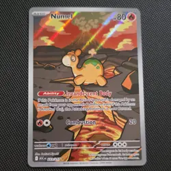 Pokemon Numel ASC 223/217 Basic Fire 80 HP Holo 2026 TCG - Image 1