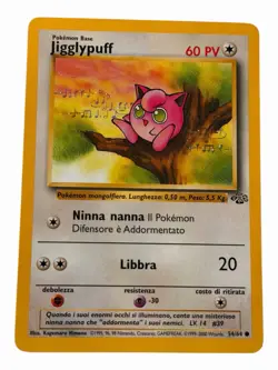Jigglypuff - 54/64 Jungle Italian 2000 - WOTC - Pokemon TCG - Image 1