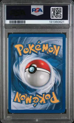 2000 POKEMON BASE SET 2 #8 HITMONCHAN-HOLO PSA 5 - Image 2