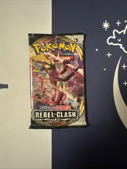 Pokemon Rebel Clash Booster Pack 10 Cards Pack NEW SEALED - Image 1