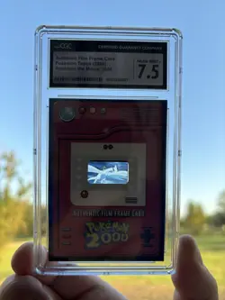 CGC 7.5 - Topps Pokemon 2000 Authentic Film Frame – Lugia/Ash/Pikachu! GRAIL 🔥 - Image 1