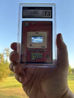 CGC 7.5 - Topps Pokemon 2000 Authentic Film Frame – Lugia/Ash/Pikachu! GRAIL 🔥 - Image 3