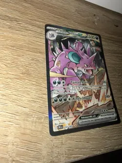 Pokemon TCG Team Rockets Nidoking EX 233/182 Destined Rivals NM Condition - Image 2