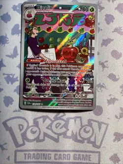 Dipplin 170/167 Pokemon Scarlet & Violet: Twilight Masquerade Illustration Rare - Image 1