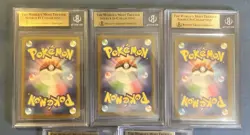 2025 POKEMON MEGA PROMOTIONS MCDONALDS JPN PIKACHU BGS 10 - Image 4