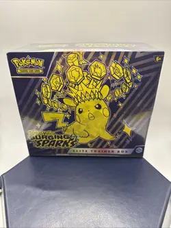 Pokemon TCG Scarlet & Violet SURGING SPARKS Elite Trainer Box FACTORY SEALED ETB - Image 1