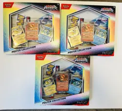 Pokemon Prismatic Evolutions Poster Collection Box Factory Sealed X 3 - Image 1