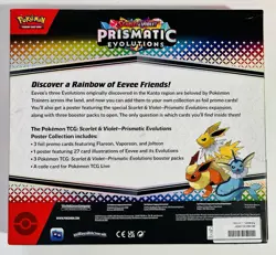 Pokemon Prismatic Evolutions Poster Collection Box Factory Sealed X 3 - Image 3