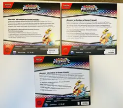 Pokemon Prismatic Evolutions Poster Collection Box Factory Sealed X 3 - Image 4