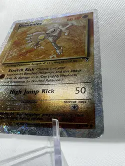 Pokemon Legendary Collection Hitmonlee 13/110 Reverse Holo - LP - Image 3