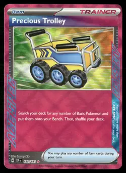 ✰ PRECIOUS TROLLEY 185/191 ACE SPEC RARE SURGING SPARKS POKEMON ✰ NM/M - Image 2