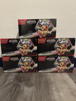 Pokemon Tcg Prismatic Evolutions Surprise Box Brand New/ Sealed Lot Of (5) - Image 1