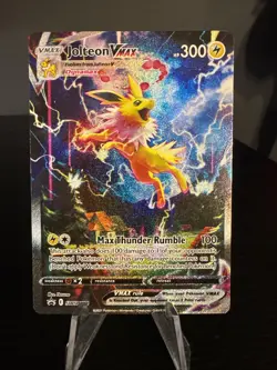Jolteon VMAX SWSH184 Sword & Shield Black Star Promo Pokemon TCG - Image 1