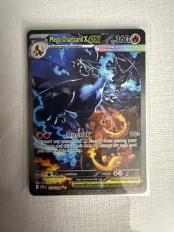 Mega Charizard X EX 125/094 Secret Rare🔥Phantasmal Flames NM Fresh Pull Pokemon - Image 1