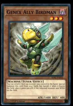 Genex Ally Birdman SDPL-EN016 Common / Short Print Yu-Gi-Oh 1st Edition NM - Image 1
